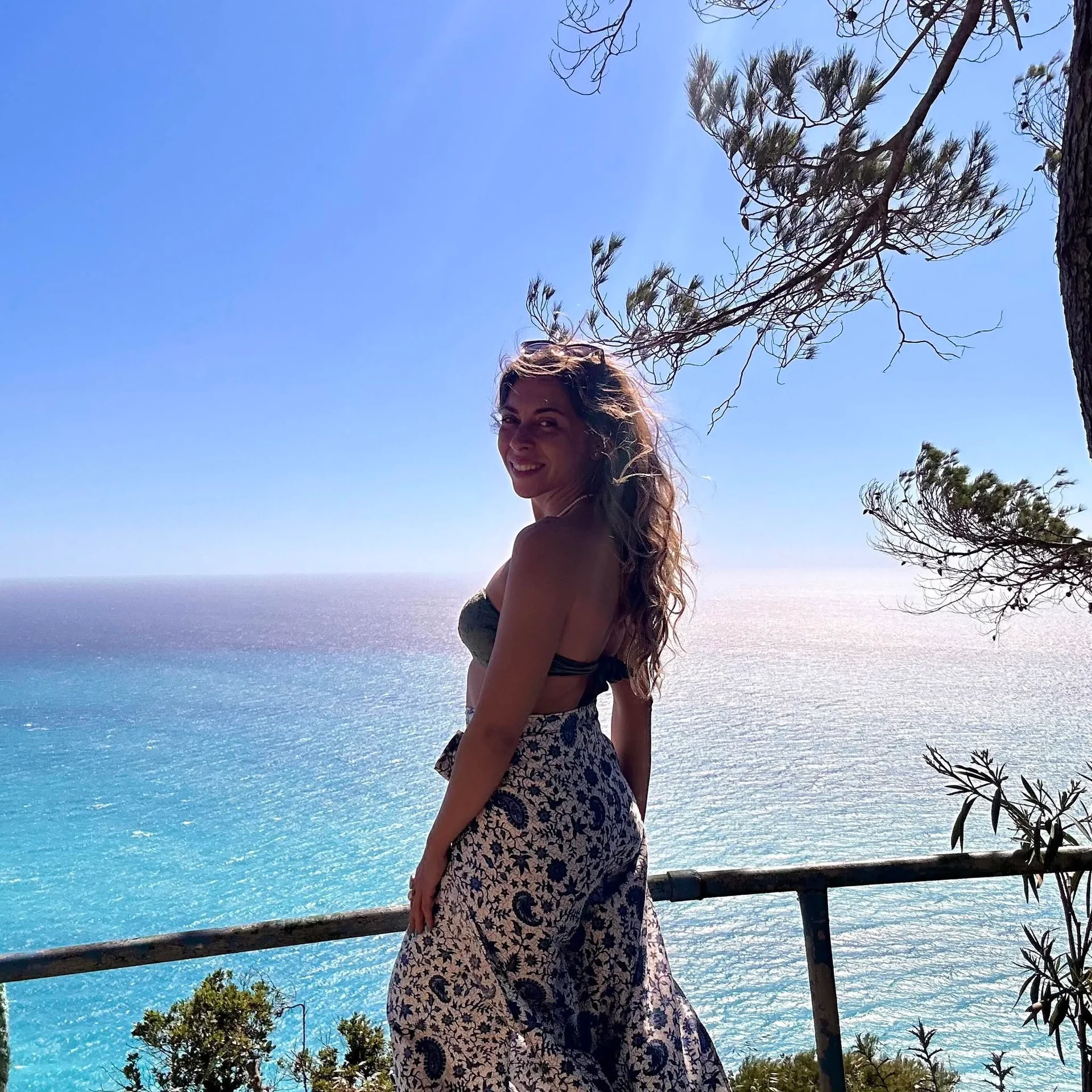 Ema Andreea deasupra Mării Ionice, Lefkada