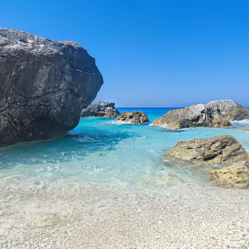 Plaja Kavalikefta, Lefkada