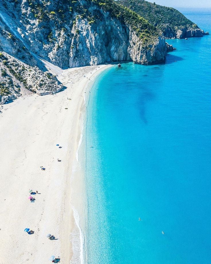 Plaja Milos, Lefkada
